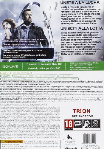 Bandai Namco Defiance - Shooter Multijugador de Mundo Abierto para PC y Consolas Bandai Namco Defiance - Shooter Multijugador de Mundo Abierto para PC y Consolas